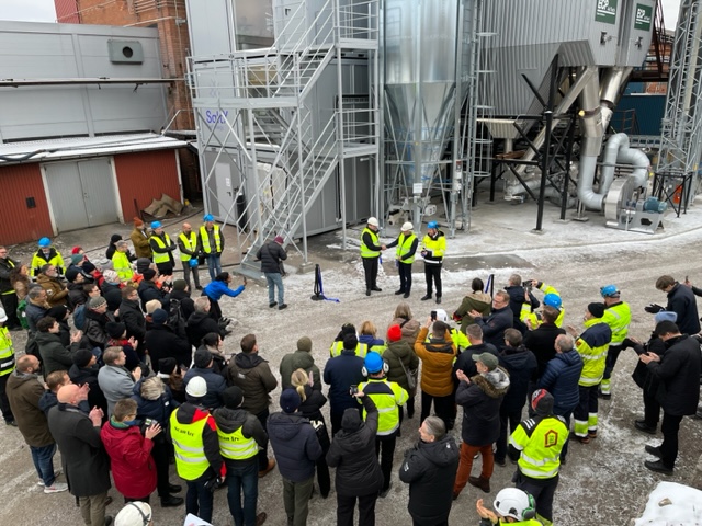 The announcement of SaltX joining LeadIT was made at the inauguration of SaltX test- and research facility